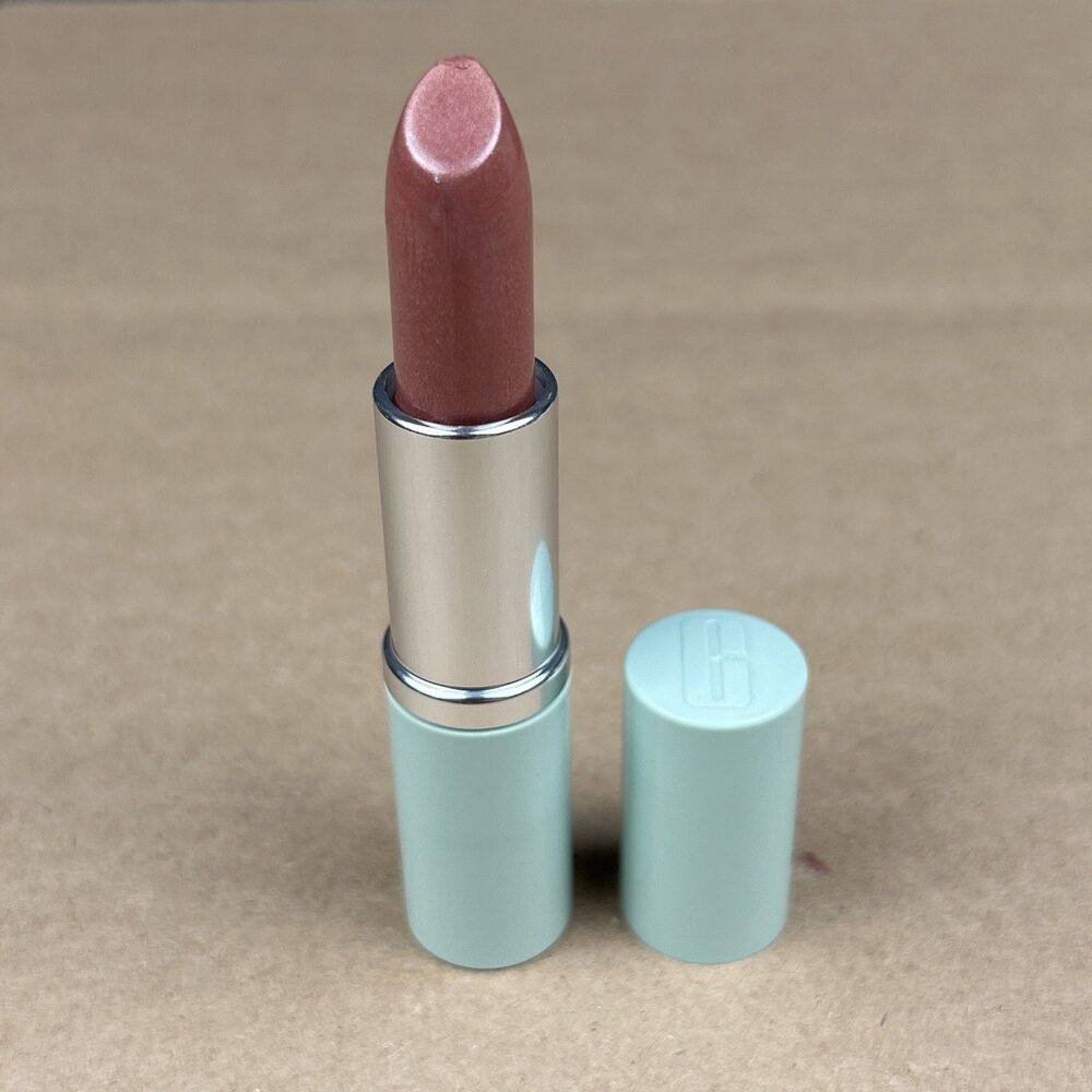 CLINIQUE Long Last Lipstick BAMBOO PINK RARE Hard to Find New Green Case